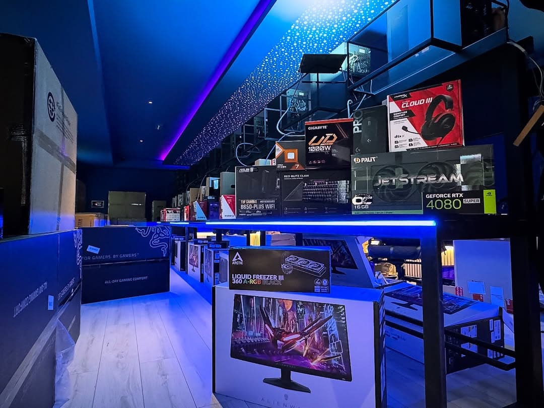 Arcade Gaming Zone interior